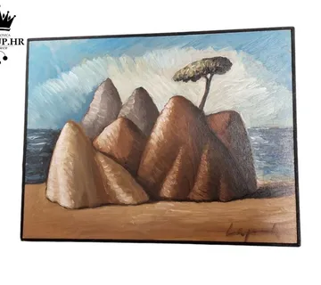 SLIKA ŽELJKO LAPUH 1998. GODINA 21X27,5cm / R1, RATE! - cover