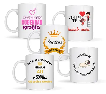 Šalice s natpisom- rođendanske, ljubavne, sportske - cover