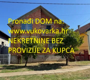 672. Vukovar Nuštarska 32 obiteljska rohbau kuća 100m2+43m2 ljetna kuh - cover
