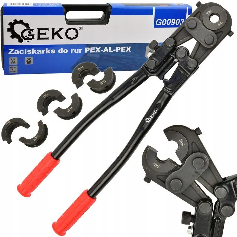 Kliješta prešanje Pex cijevi 60kN 16 - 26 mm - cover