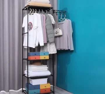 Ormar za odjeću sa policama Zebra - cover