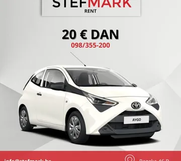NAJAM AUTA ZAGREB / DAN 20 € / RENT A CAR - cover