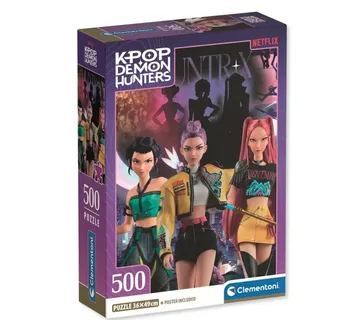 KPop Demon Hunters puzzle – Night Pulse, 500pcs - cover