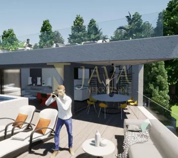 Kozala/Rijeka, Novogradnja, 3 S+DB s krovnom terasom, Bazen (prodaja) - cover