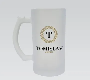 Personalizirana staklena pivska čaša /krigla - cover