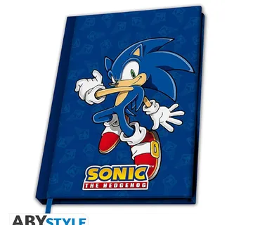 Bilježnica A5 Sonic - cover