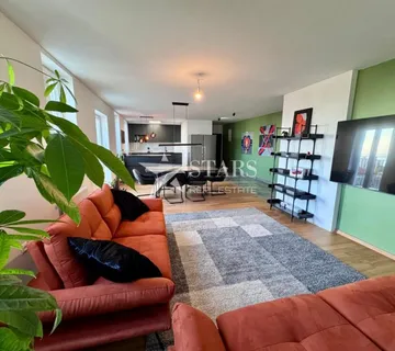 RIJEKA, VEŽICA - 3S+DB stan u novogradnji, parking, pogled na more - cover