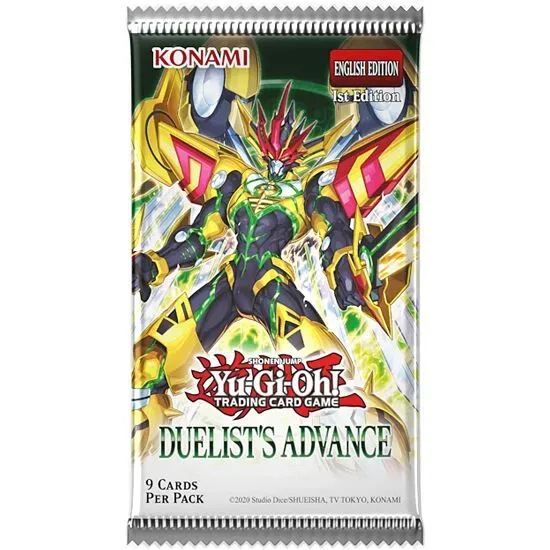Yu-Gi-Oh! Duelist’s Advance Booster Pack - cover