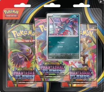 Pokemon Phantasmal Flames 3-Pack Blister - cover