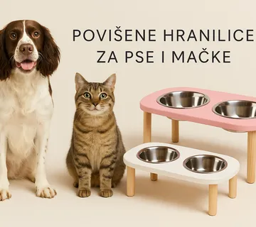 Povišene hranilice za pse i mačke - cover