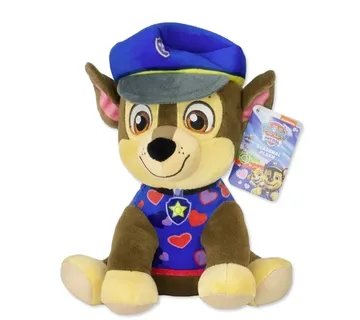 Paw Patrol Chase ‘Sitting’ plišana igračka, 25cm - cover
