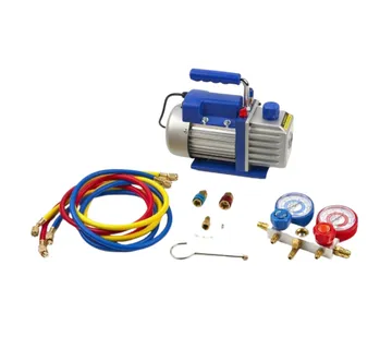 Vakuum pumpa s dvostrukim manometrom 60 lit/min - cover