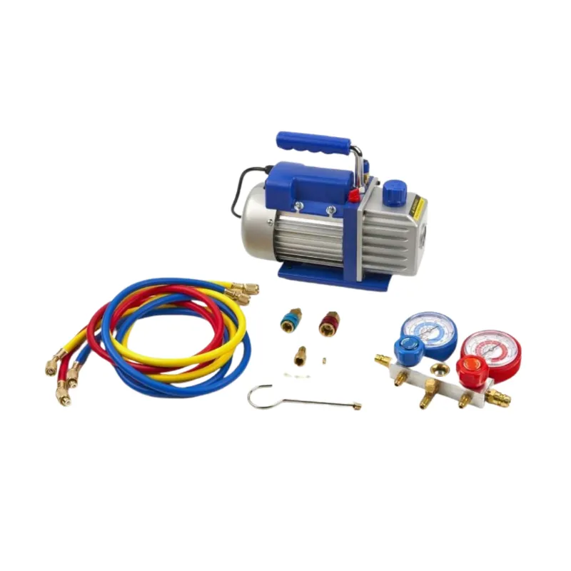 Vakuum pumpa s dvostrukim manometrom 60 lit/min - cover