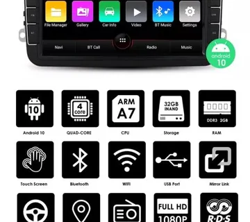 VW GOLF PASSAT POLO JETTA original MULTIMEDIJA ANDROID NAVIGACIJA WIFI - cover