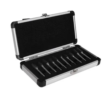 Set glodala, freza, prihvat 6 mm, 10 komada - cover