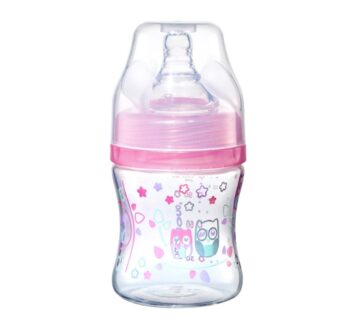 BabyOno Bočica 120ml antikolik, roza - cover