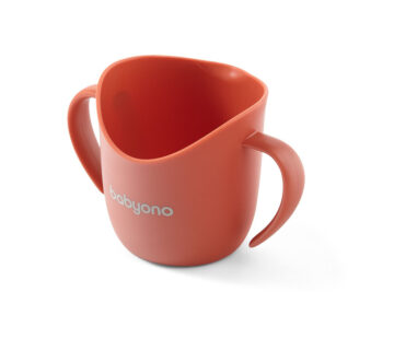 BabyOno Ergonomska čaša FLOW, terakota - cover