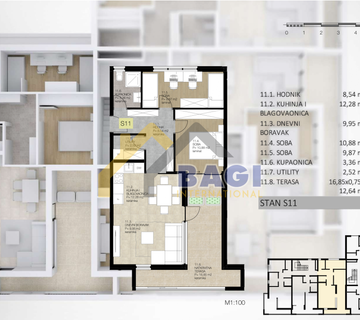 STAN NOVOGRADNJA LABIN 70,04m2 - cover