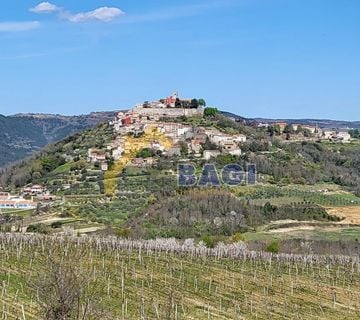 Zemljište sa prekrasnim pogledom na Motovun - cover