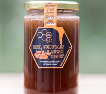 PROIZVOD NA BAZI MEDA BAGREMA I CEJLONSKOG CIMETA 450g - cover