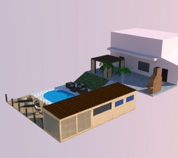 Baldahin, bungalov, beach bar, montažna kućica, glamping… - cover