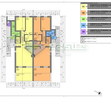 OTOK PAG - Mandre, 3soban apartman + vrt + garaža, 99,51 m2 - Mandre, Kolan