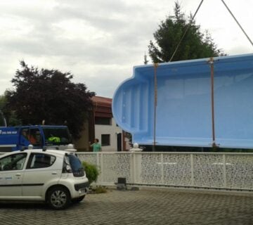 EUROPOOL VINILESTER BAZEN "Barbados"- 9,40x3,70x1,50m - cover