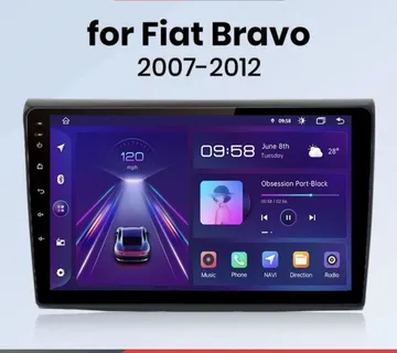 FIAT BRAVO 2007-2014 ORIGINAL ANDROID MULTIMEDIJA NAVIGACIJA RADIO KAM - cover