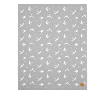 Bellamy Fly pamučna dekica 80x100 cm, siva - cover