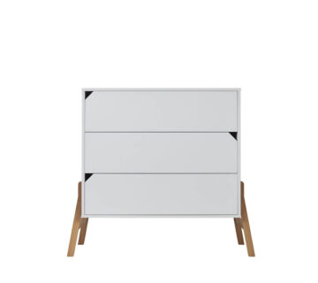 Bellamy Lotta komoda s 3 ladice, white - cover