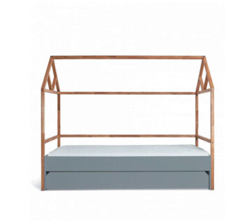 Bellamy Lotta krevet kućica s ladicom 200x90 cm, grey - cover