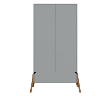 Bellamy Lotta dvokrilni ormar, grey - cover