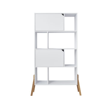 Bellamy Lotta regal za knjige, white - cover