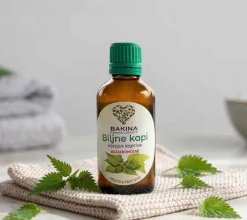 Biljne kapi korijena koprive – bezalkoholne - Brezakovec, Zagorska Sela