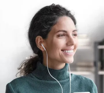 USB-C premium kvalitete žičane stereo slušalice - cover