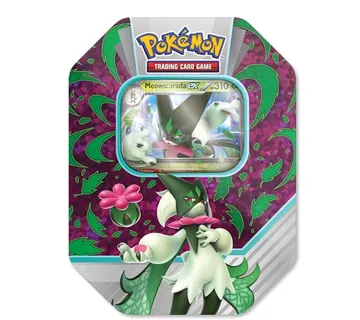 Pokémon TCG: Paldea Partners Tin – Meowscarada ex - cover