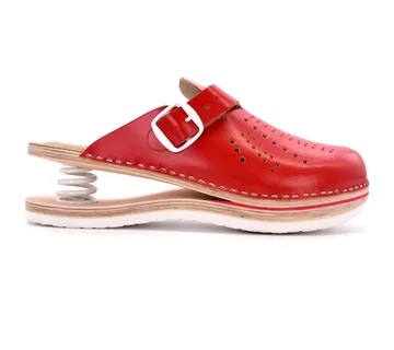 KLOMPE S OPRUGOM, Crvena, BBECF - cover