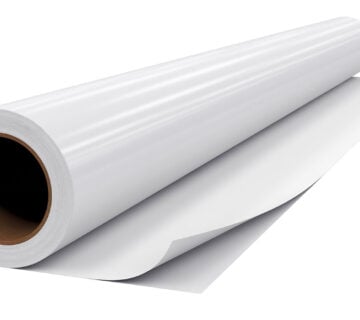 Bijela PVC samoljepljiva folija za namještaj - cover