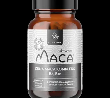 BIOANDINA CRNA MACA 60 KAPS - cover