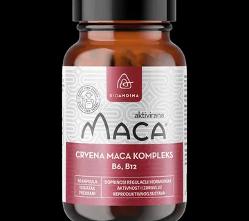 BIOANDINA CRVENA MACA 60 KAPS - cover