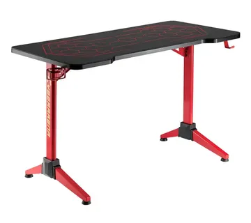 RGB Led NanoRS Gaming Desk, Black, Large, 100kg max, Height 760mm, RS163 - Strmec, Sveta Nedelja