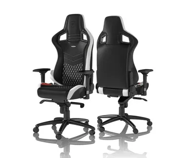 Noblechairs EPIC Echtleder Gaming Stolica - crna/bijela/crvena NBL-RL-EPC-001 - Strmec, Sveta Nedelja