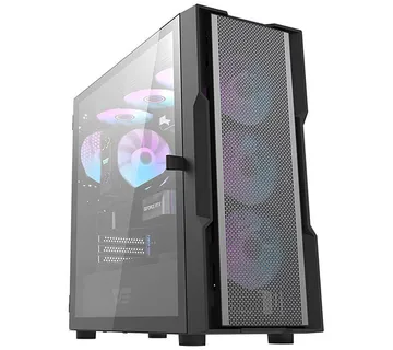 Darkflash DK431 Mesh computer case (black) + 4 ARGB fans - Strmec, Sveta Nedelja