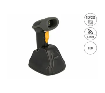Delock 2,4 GHz Barcode Scanner 1D, 2D - Strmec, Sveta Nedelja