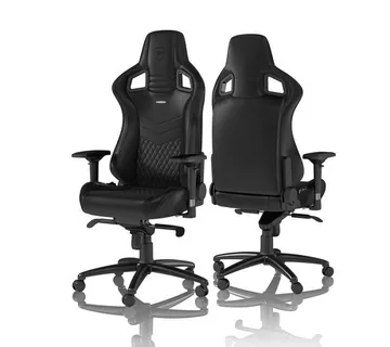 Noblechairs EPIC Echtleder Gaming Stolica - crna NBL-RL-BLA-001 - Strmec, Sveta Nedelja