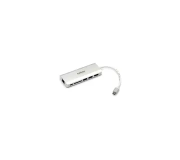 Roline USB-C docking station, 4K HDMI, 2×USB 3.0/3.2 Gen 1, 1×SD/TF čitač kartica, 1×USB-C power, 1×G-LAN - Strmec, Sveta Nedelja