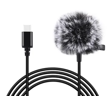 Jack Puluz tie microphone with clip PU425 1.5m USB-C - Strmec, Sveta Nedelja