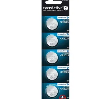 Lithium battery mini everActive CR2025 - blister 5 pcs. - Strmec, Sveta Nedelja