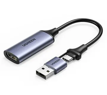 Ugreen USB 1080p HDMI to USB-C/A image capture adapter - box - Strmec, Sveta Nedelja