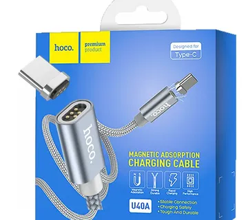 hoco. USB kabel za smartphone, metal magnetic, type C, 2.0 A - U40A Magnetic type C - Strmec, Sveta Nedelja